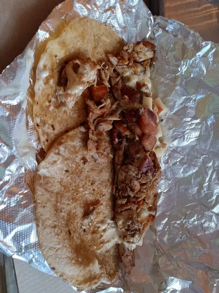 Apple Chicken Taco in Corn Tortillas